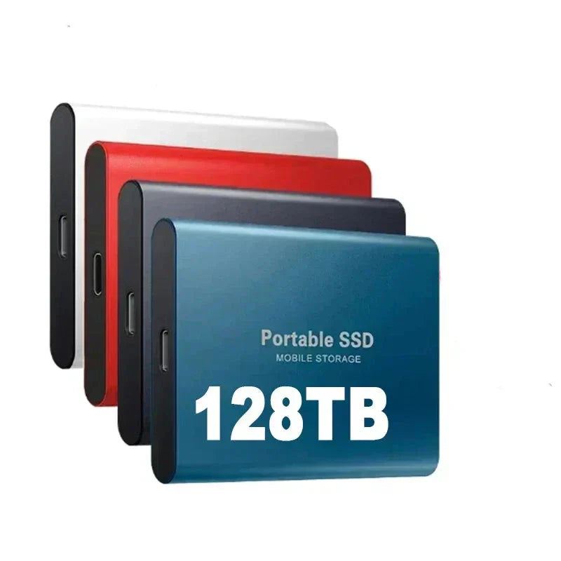 Skaluna® Disque SSD 128 To ultra-rapide – Format compact et boîtier robuste